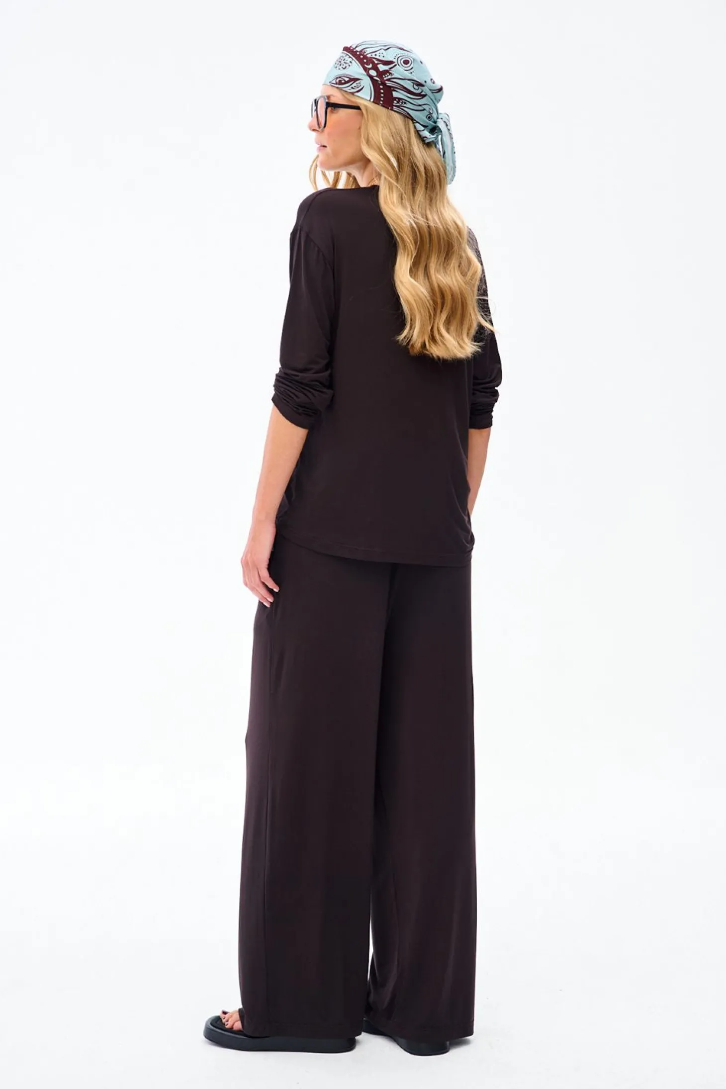Luźne spodnie z modalu Bitter Comfort