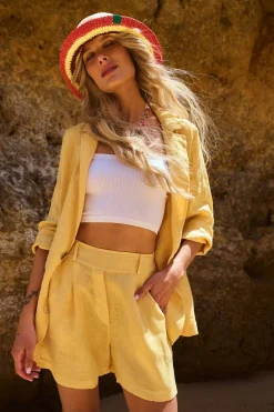Marynarka lniana Summer Chaser