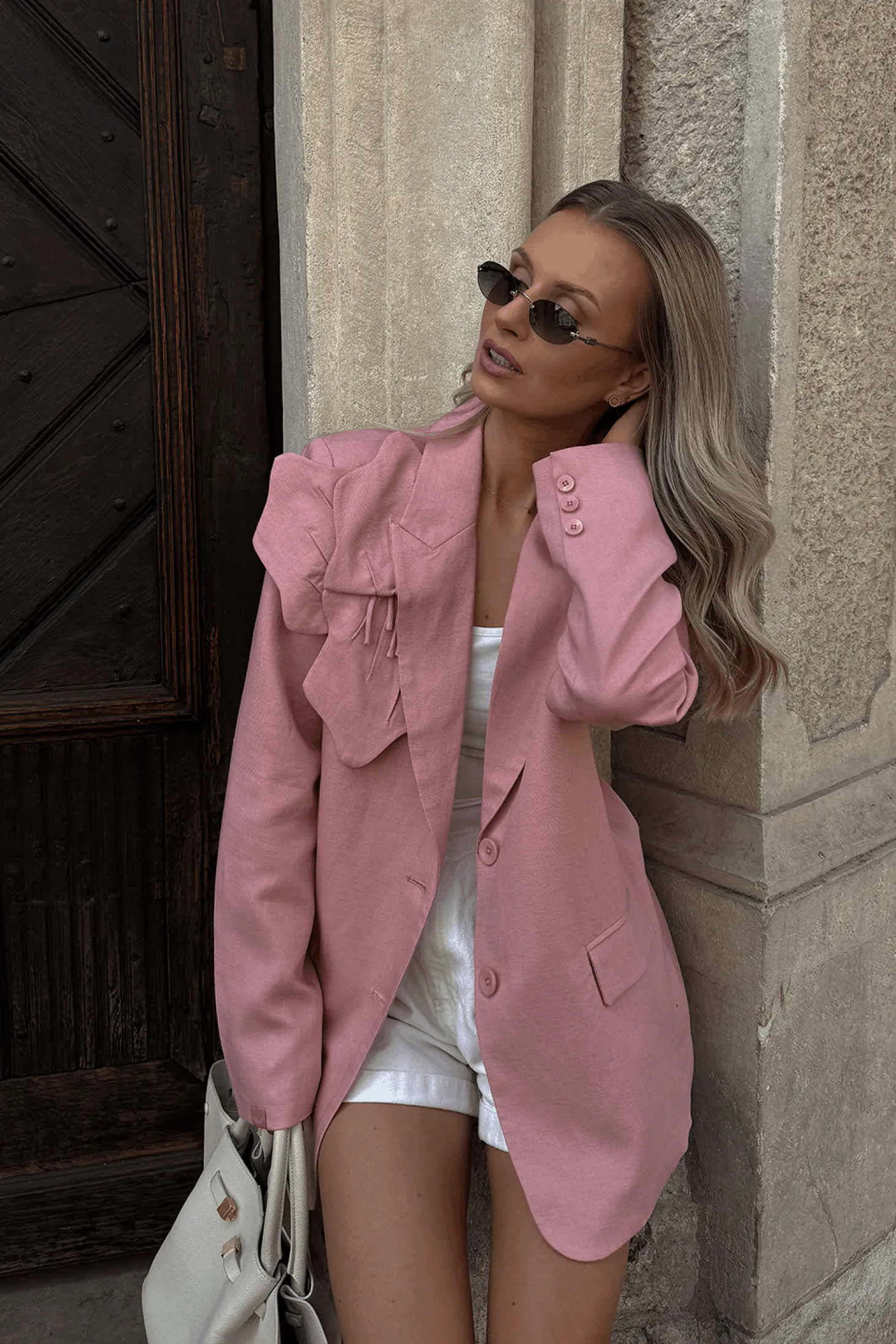 Marynarka z lnem Summer Crush
