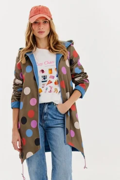 Parka dwustronna Moon Dots