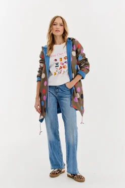 Parka dwustronna Moon Dots