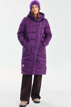 Płaszcz pikowany Arcticum Damson