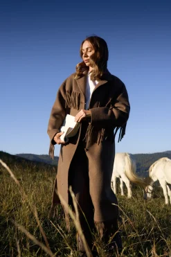 Płaszcz z wełną Wild Frontier