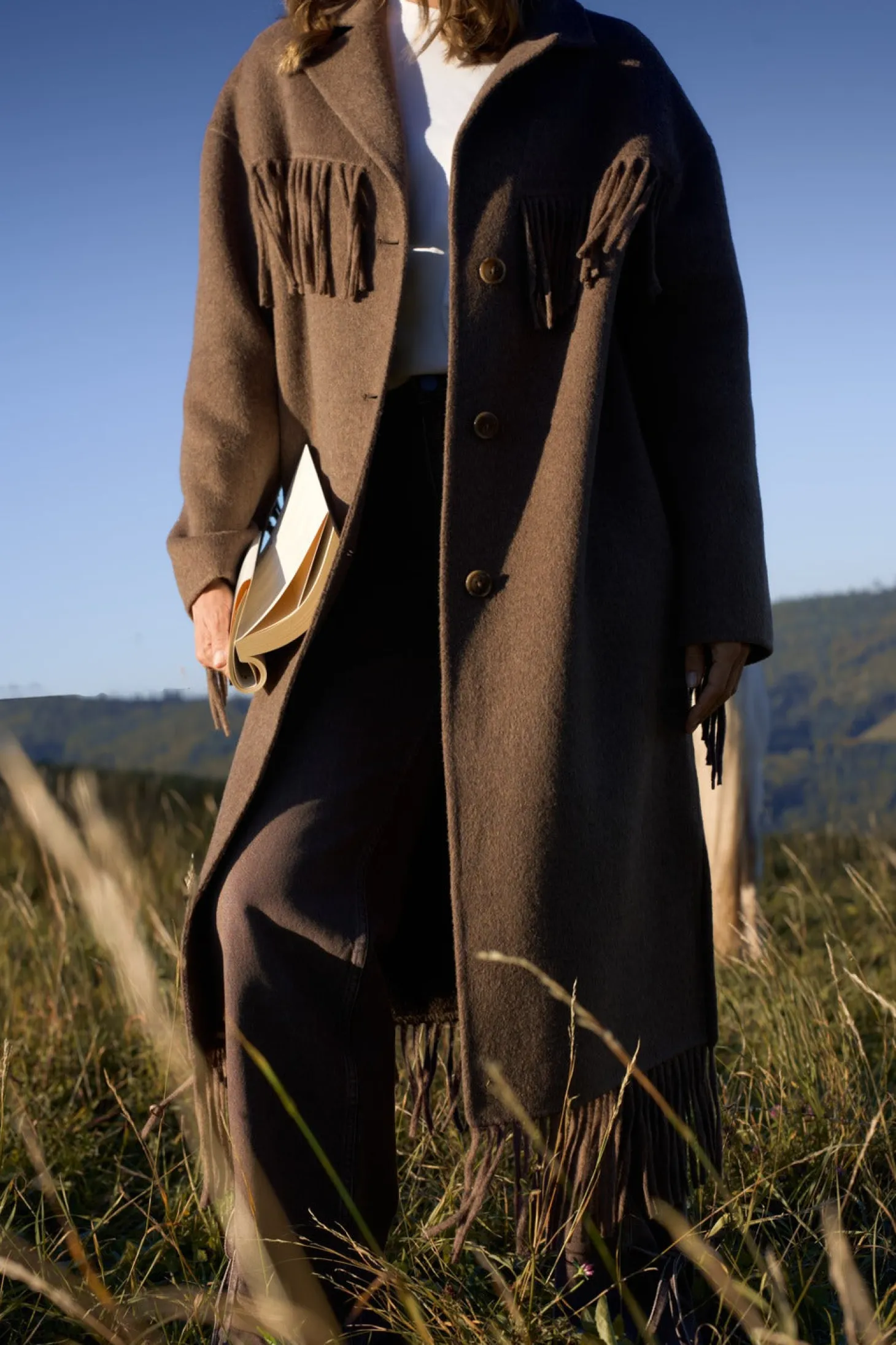 Płaszcz z wełną Wild Frontier