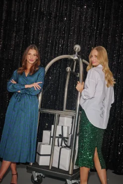 Spódnica cekinowa Emerald Glam