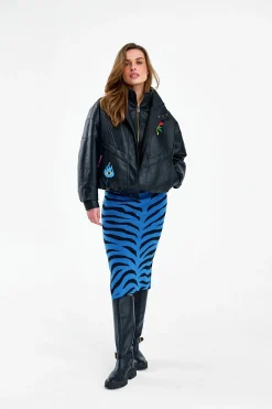 Spódnica dzianinowa Blue Rebel