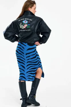 Spódnica dzianinowa Blue Rebel