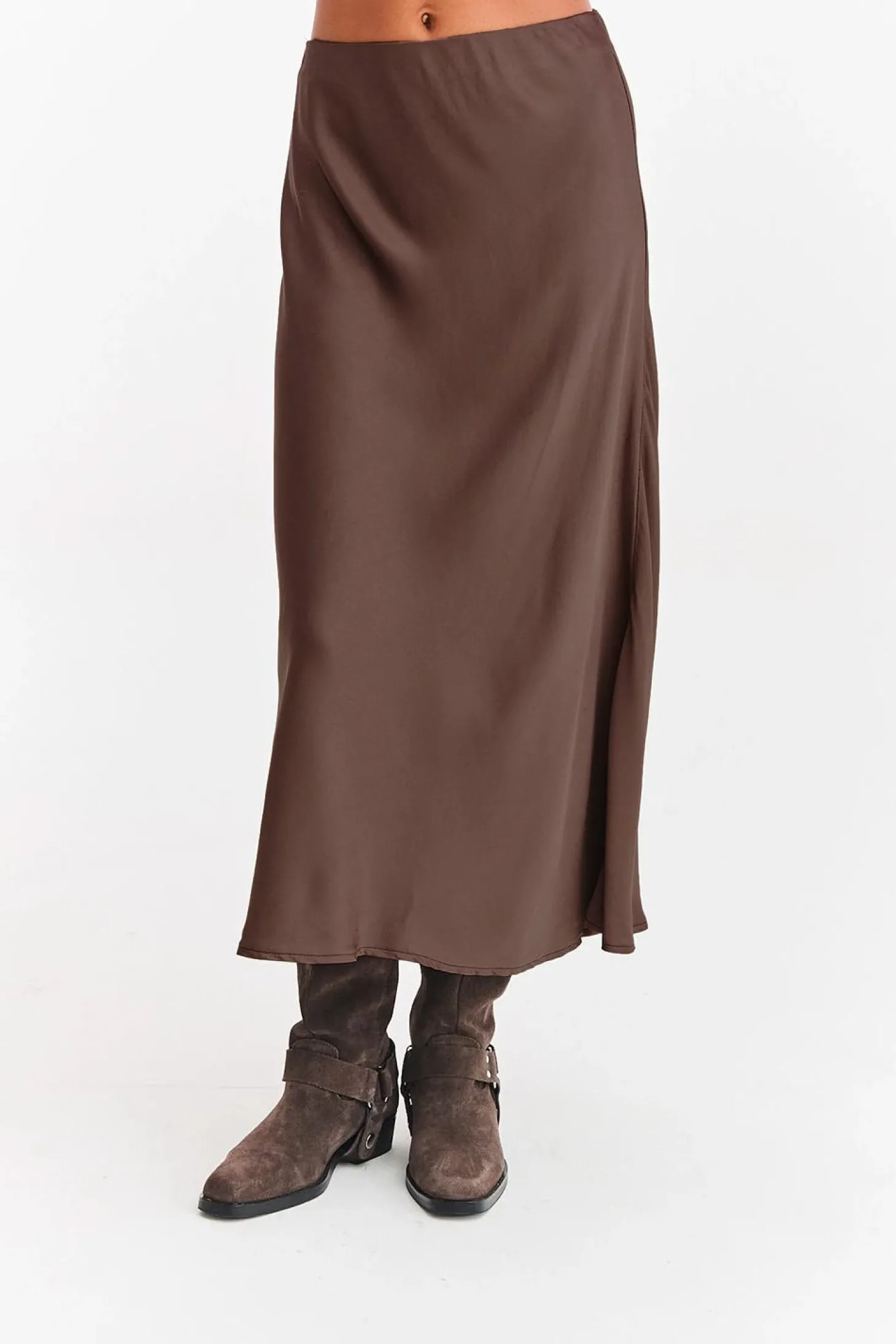 Spódnica midi Chocolate Touch