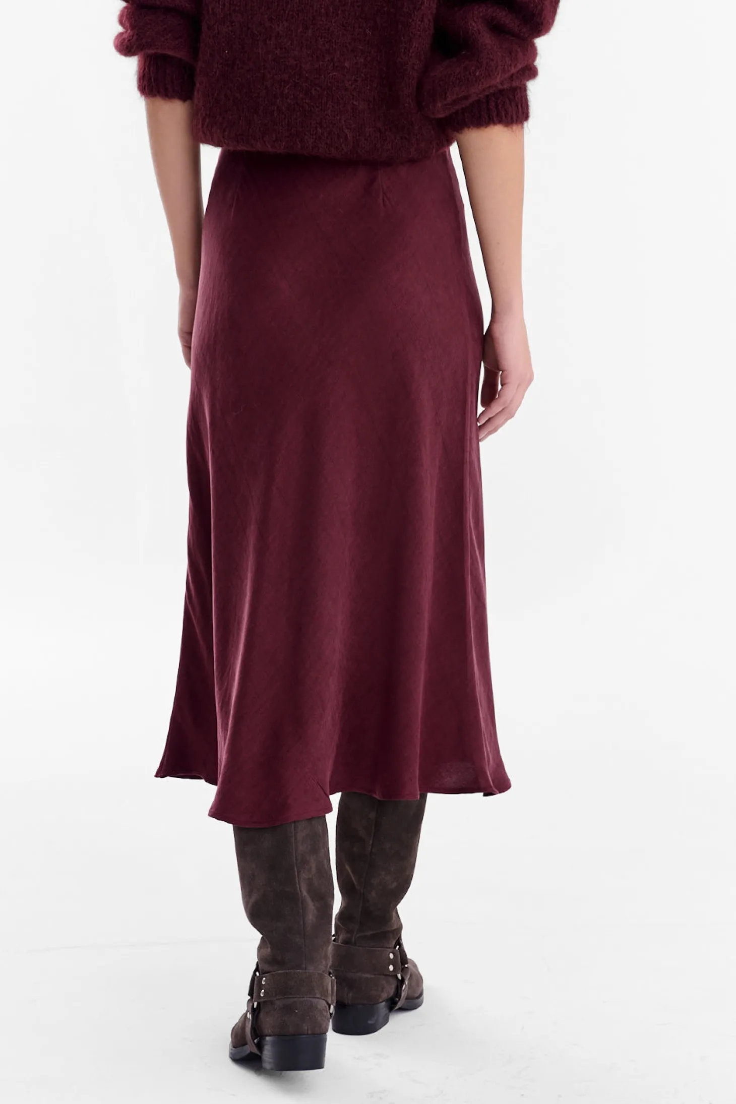 Spódnica midi Mulberry Delight