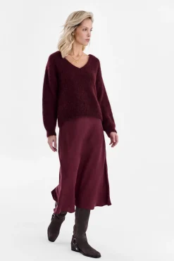 Spódnica midi Mulberry Delight