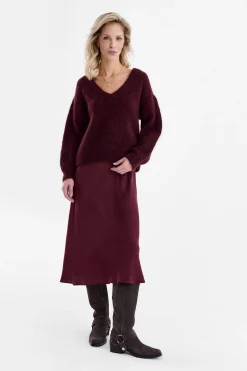 Spódnica midi Mulberry Delight