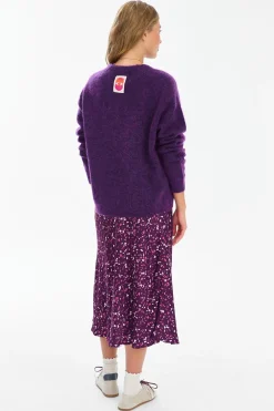 Spódnica midi Plum Poetry