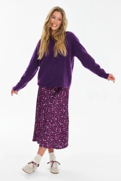 Spódnica midi Plum Poetry