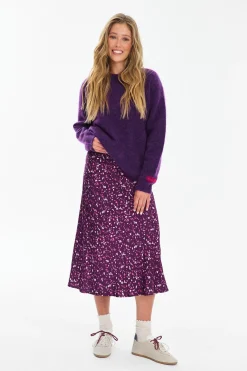Spódnica midi Plum Poetry