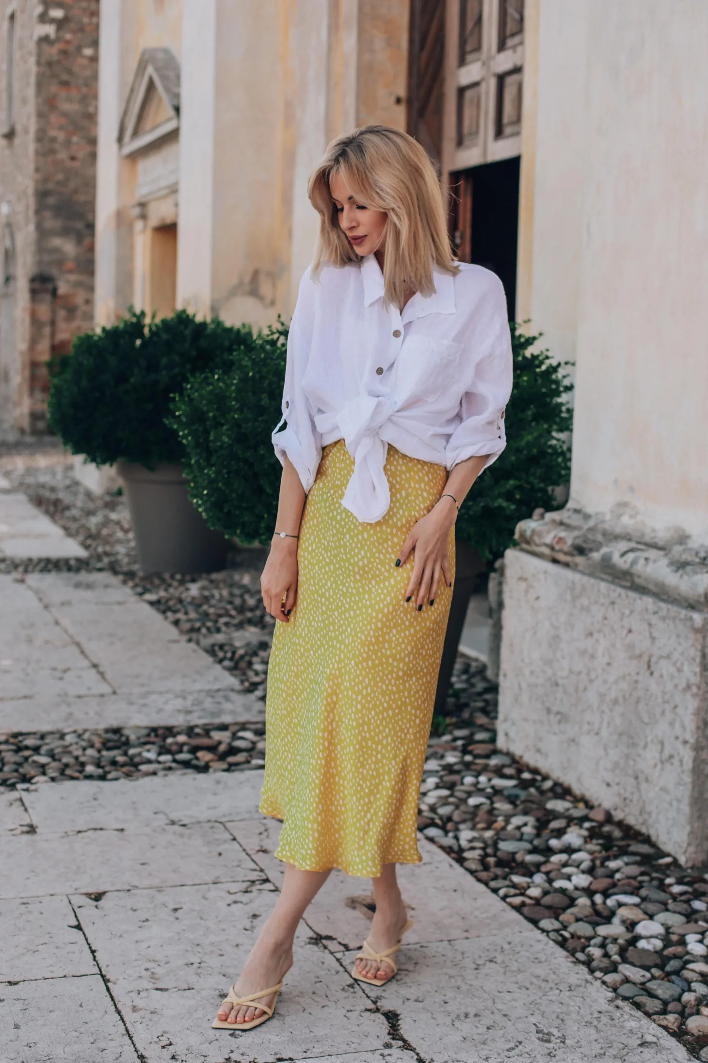 Spódnica midi Riviera Sunbeam