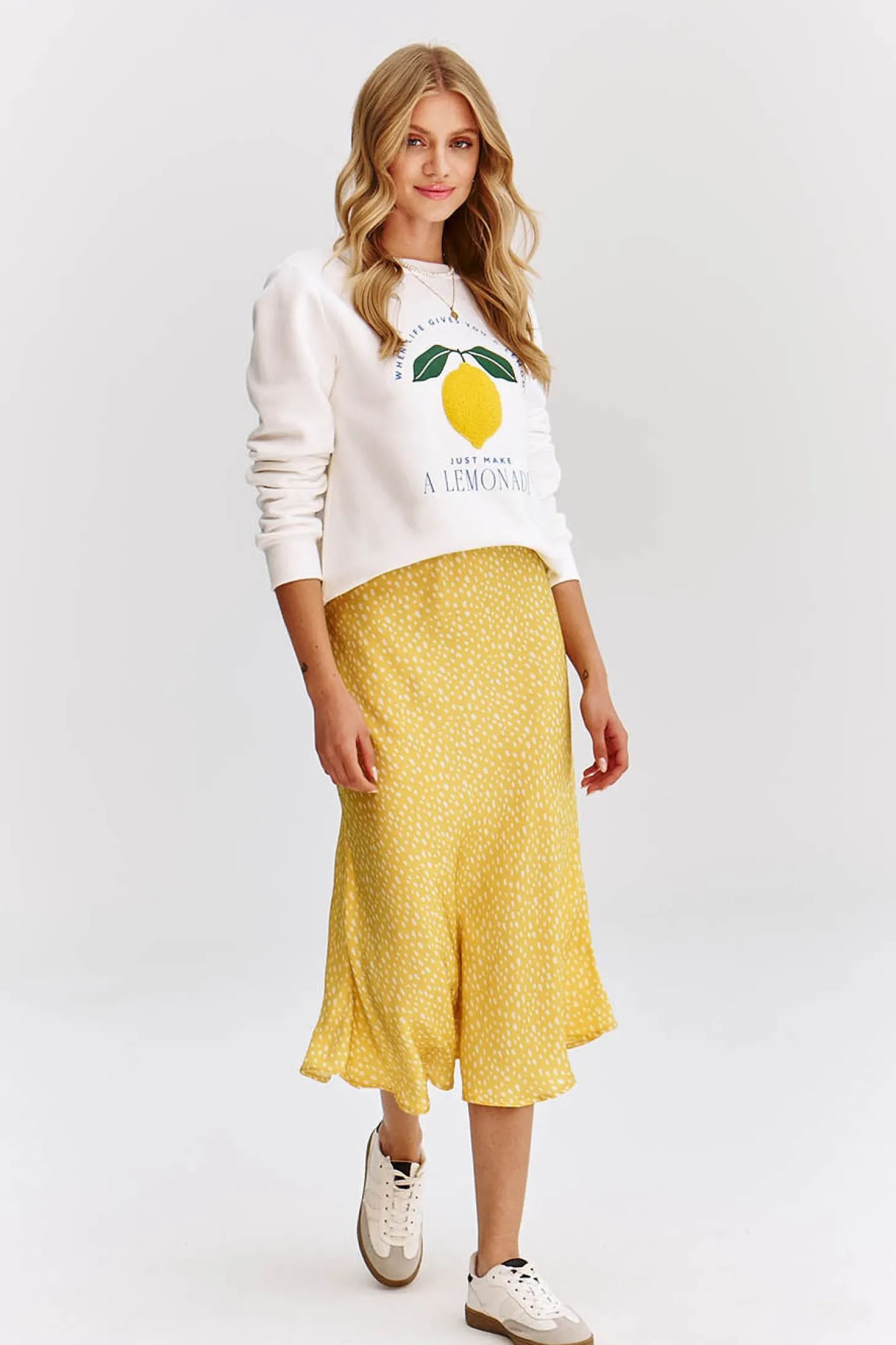 Spódnica midi Riviera Sunbeam