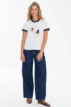 Spodnie jeansowe barrel Easy Blue