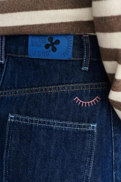 Spodnie jeansowe barrel Easy Blue