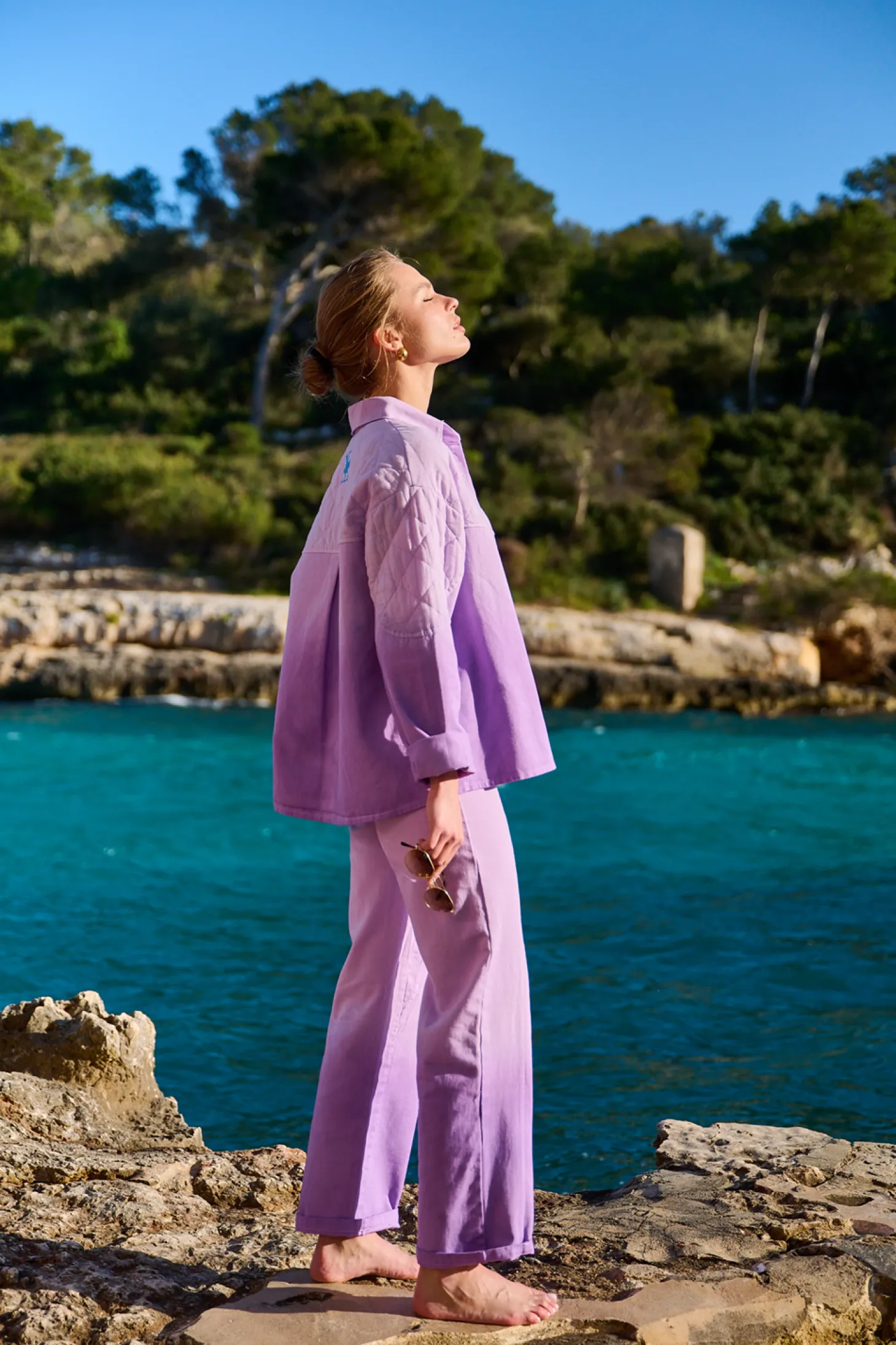 Spodnie jeansowe Mauve Serenity