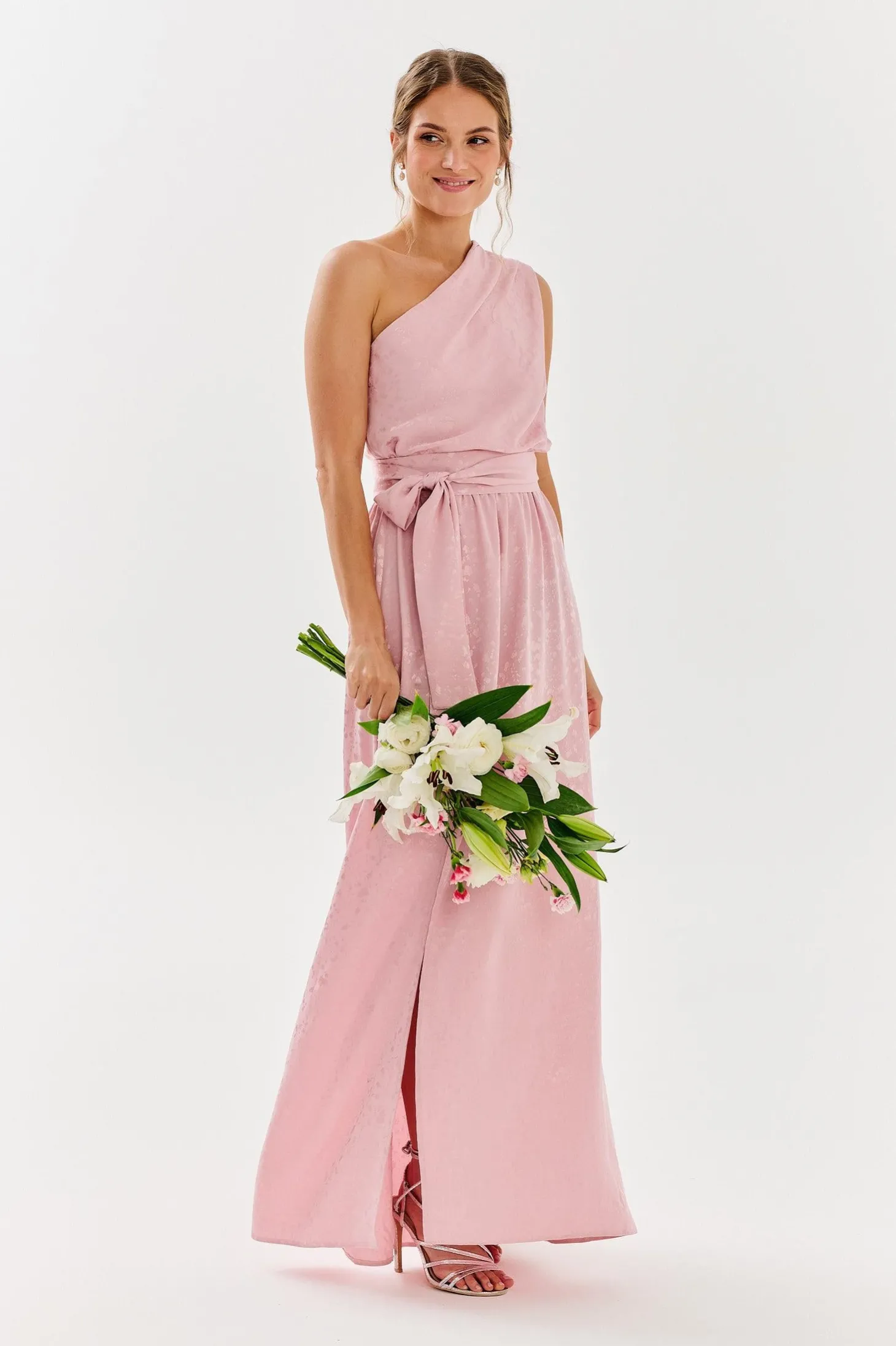 Sukienka asymetryczna Blush Blossom
