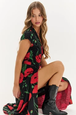 Sukienka dwustronna Chameleon Scarlet