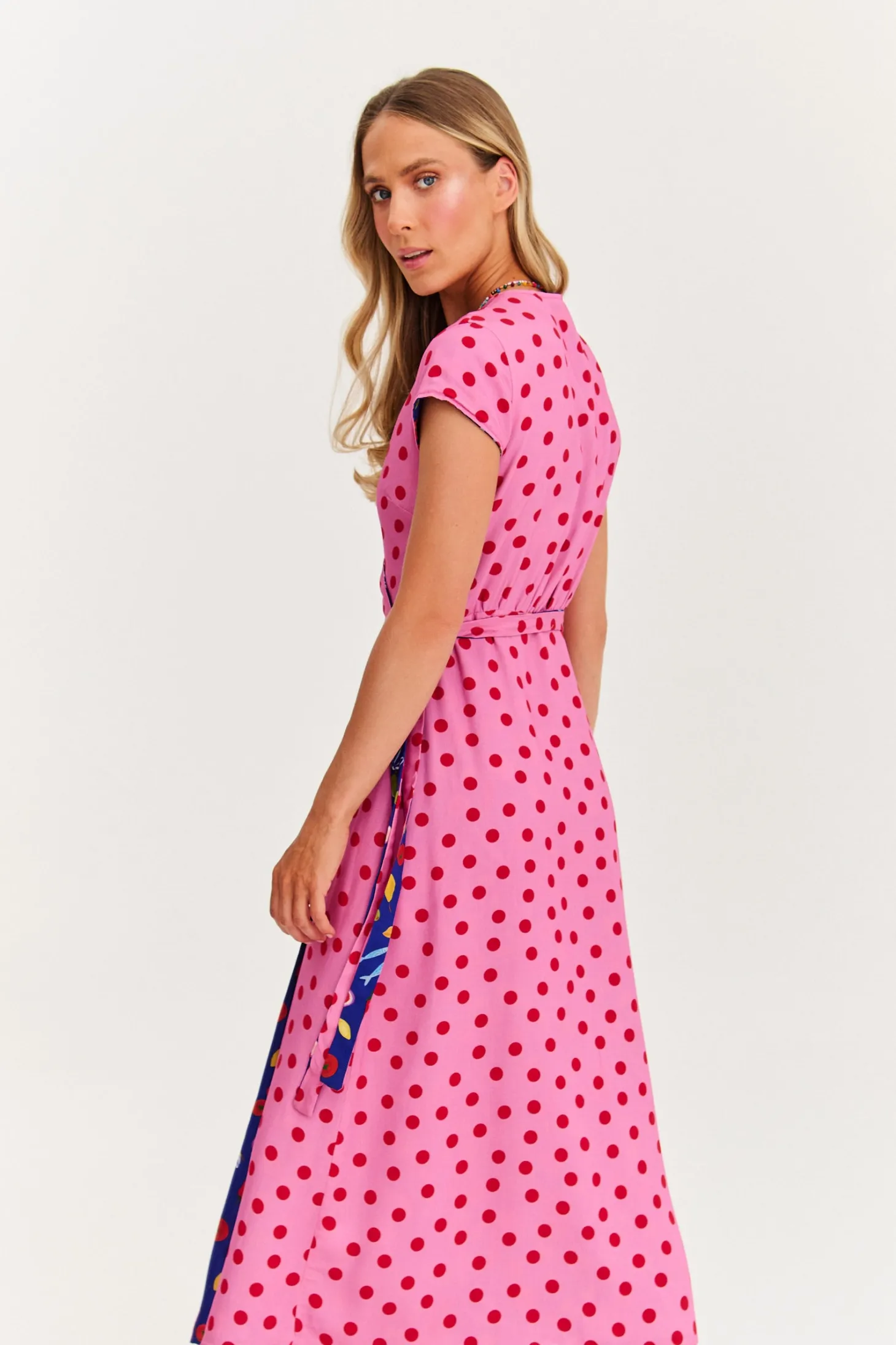 Sukienka dwustronna Chameleon Spicy Dots