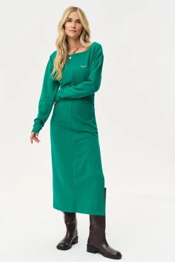 Sukienka dzianinowa Emerald Hush