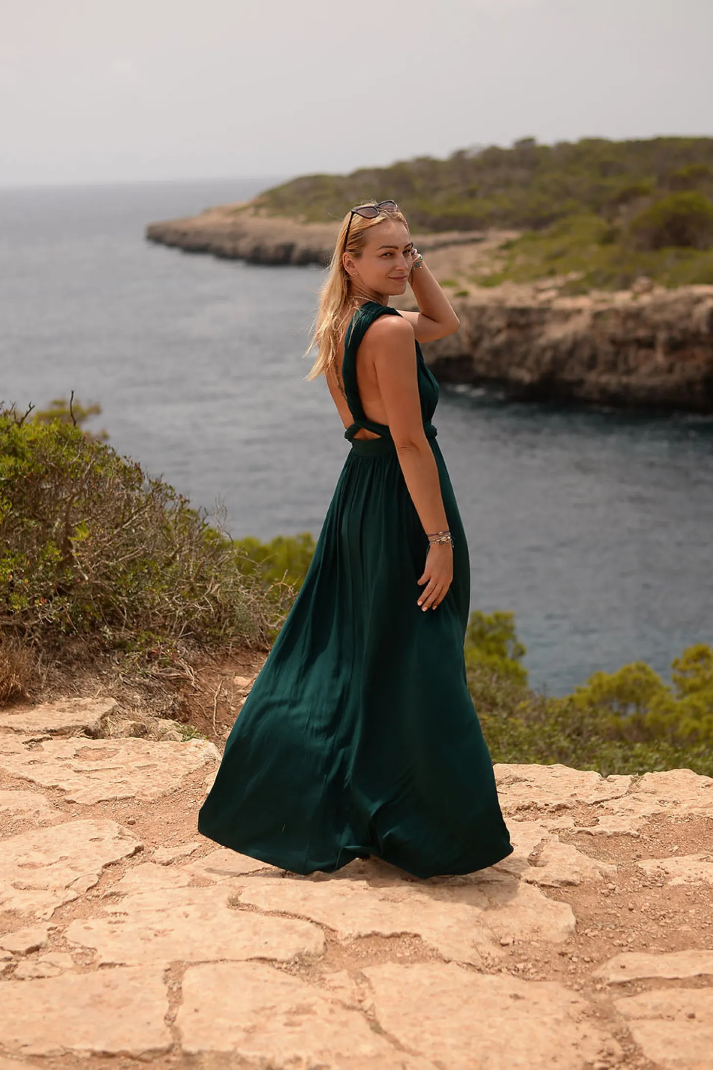 Sukienka infinity maxi Forest Dream