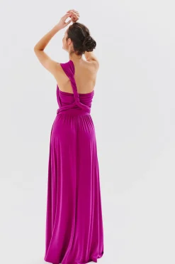 Sukienka infinity maxi Magenta Love