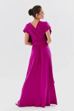 Sukienka infinity maxi Magenta Love