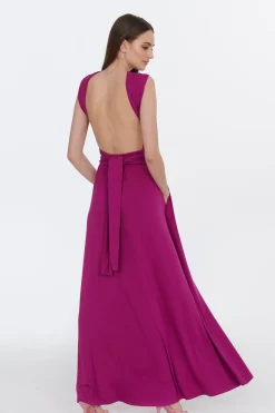Sukienka infinity maxi Magenta Love