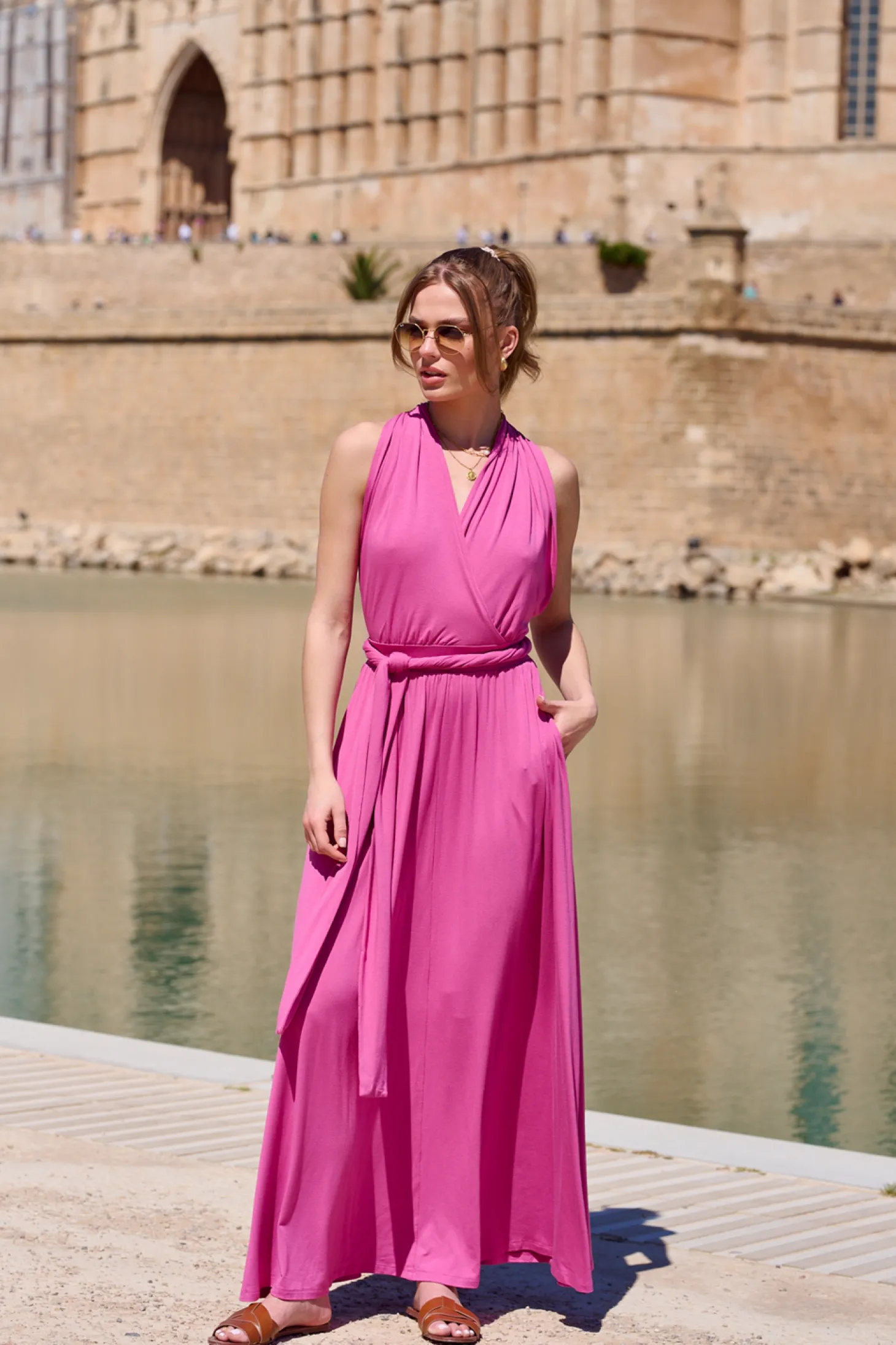 Sukienka infinity maxi Rose Amour