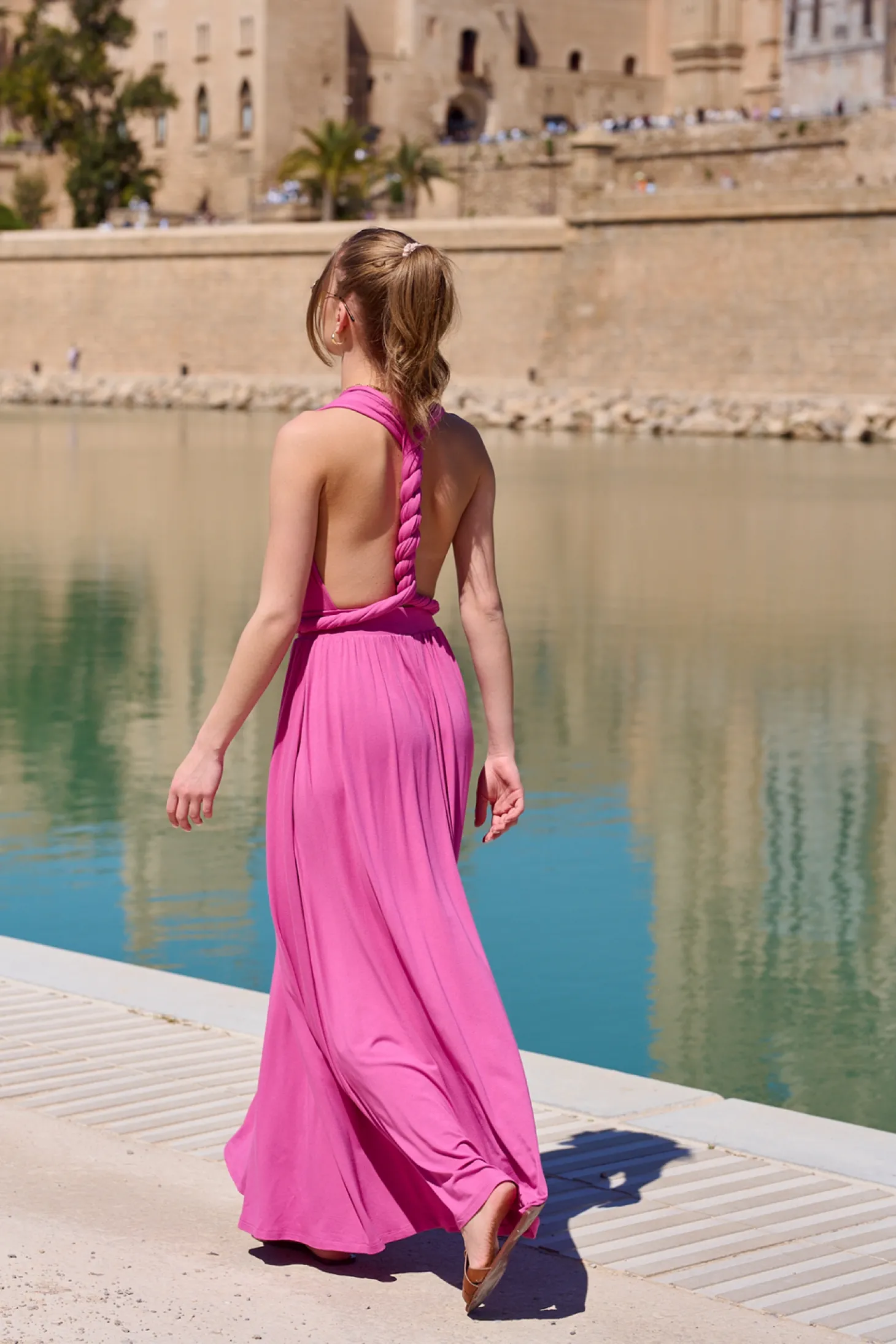 Sukienka infinity maxi Rose Amour