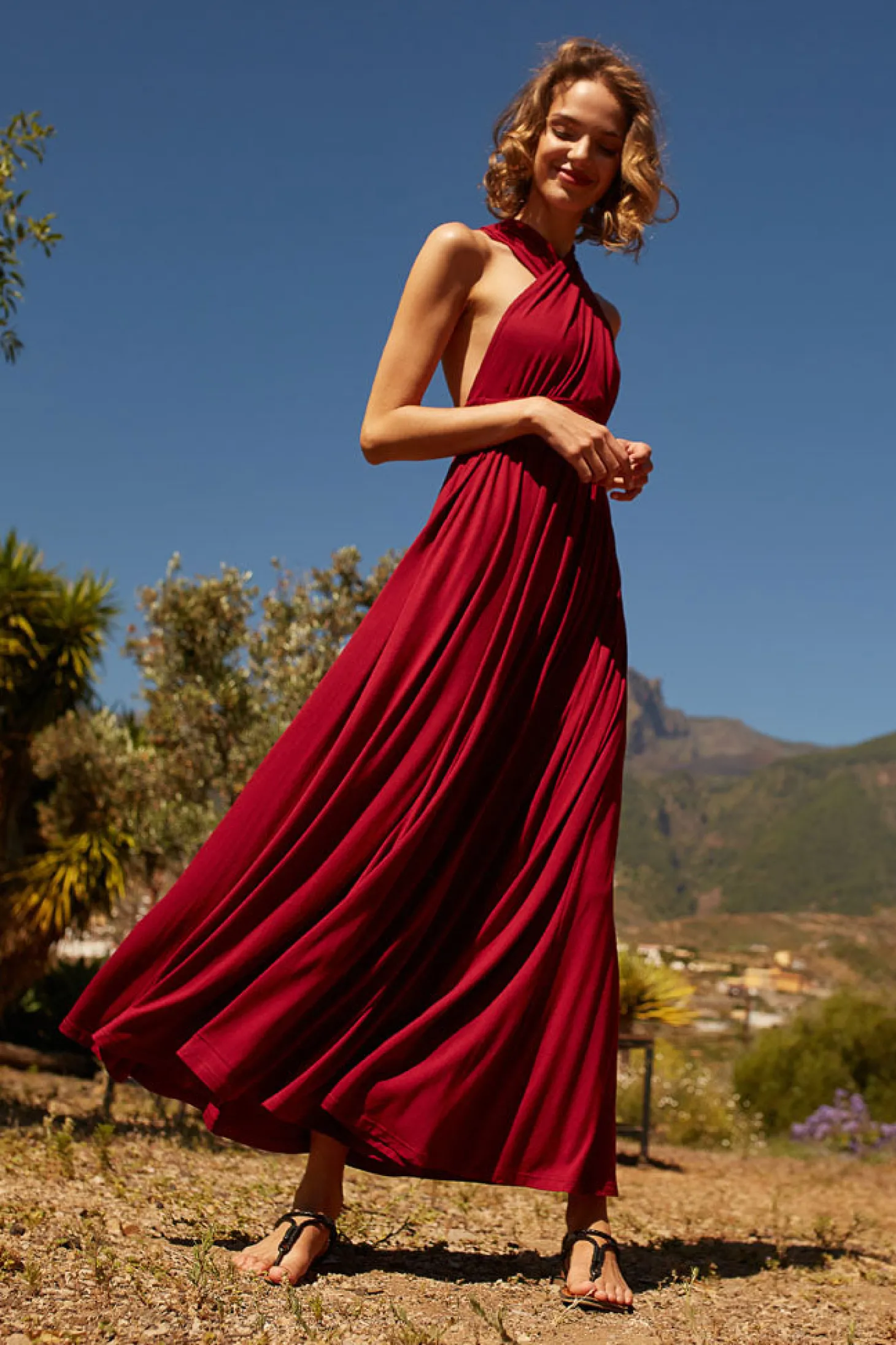 Sukienka infinity maxi Ruby Rose