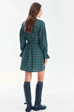 Sukienka koszulowa mini Tartan Rebel
