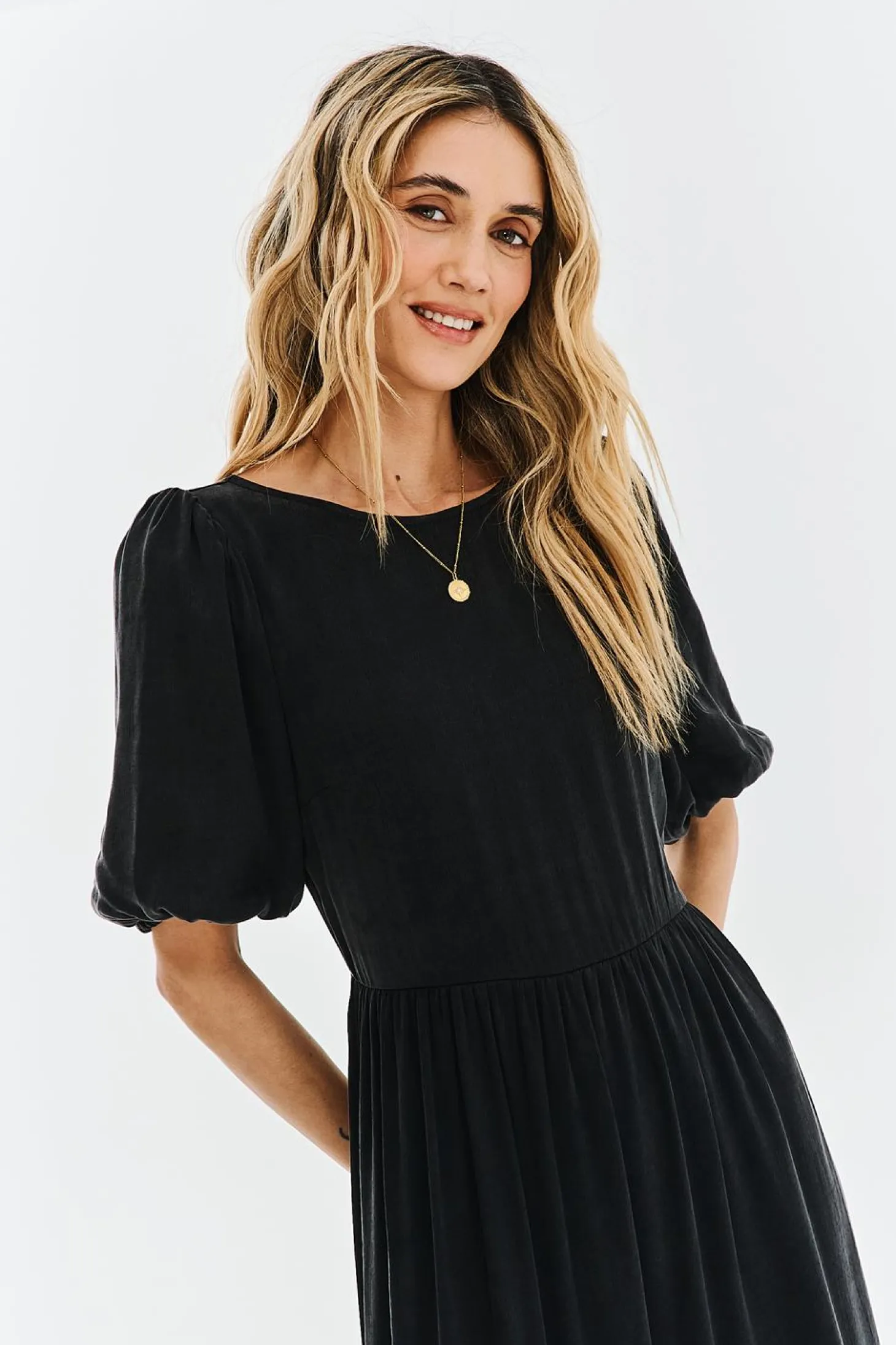 Sukienka midi Black Orchid