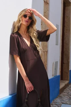 Sukienka midi Cinnamon Chic