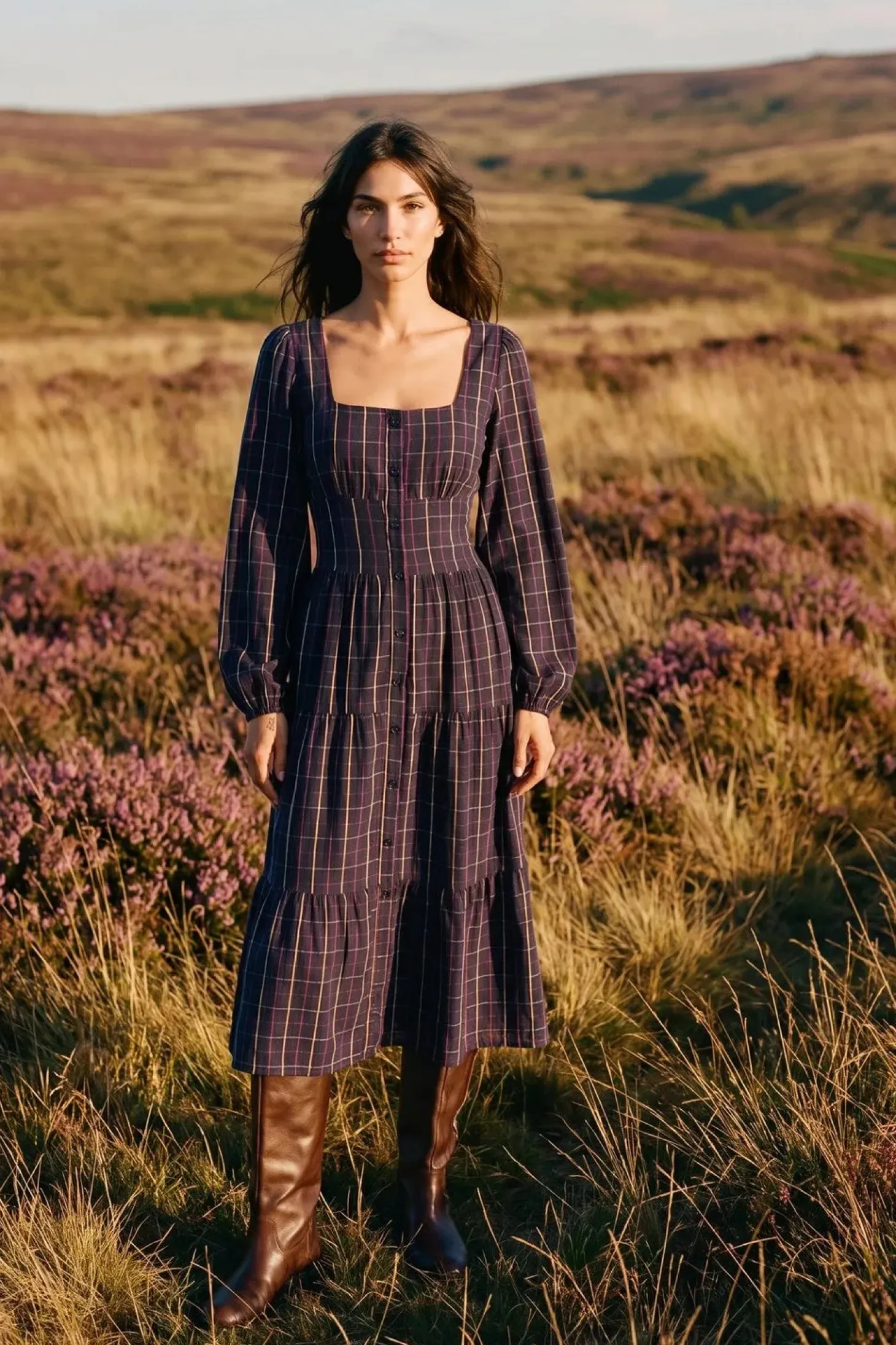 Sukienka midi Countryside Sweetheart