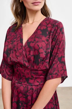 Sukienka midi Cranberry Spark
