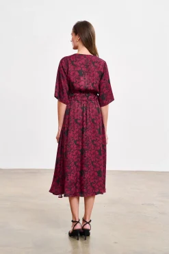 Sukienka midi Cranberry Spark