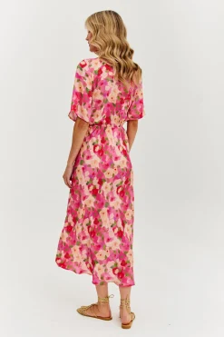 Sukienka midi dwustronna Fleurette