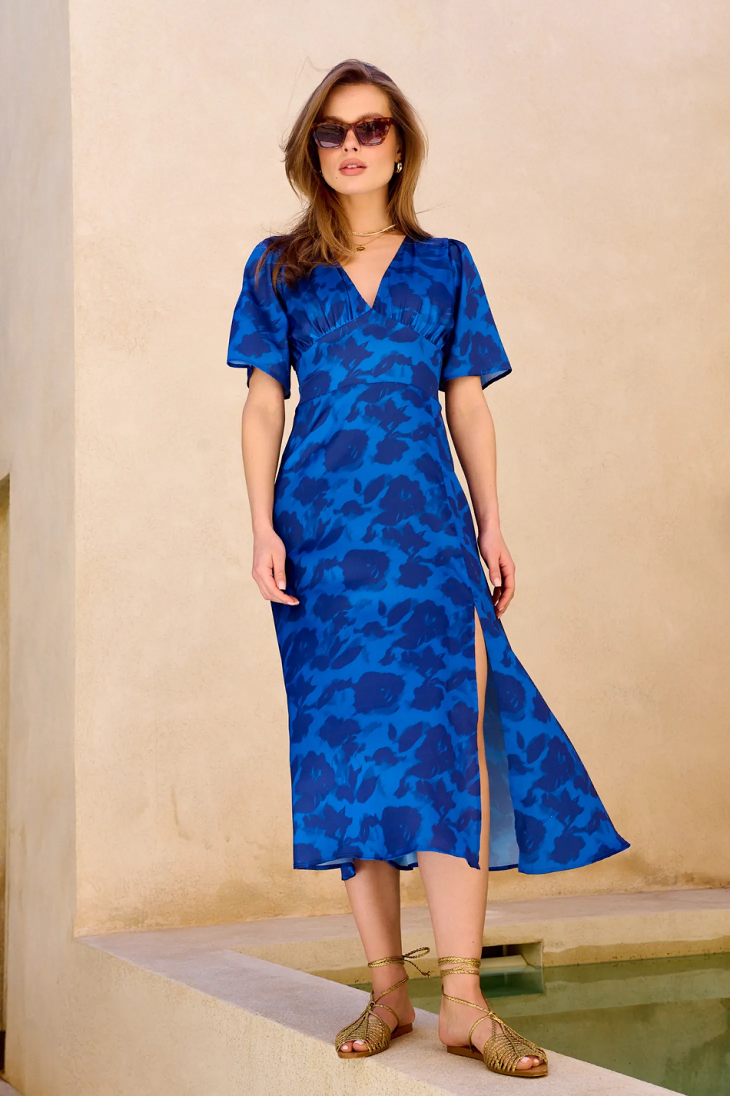 Sukienka midi Lunablue