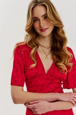 Sukienka midi Mulberry Charm