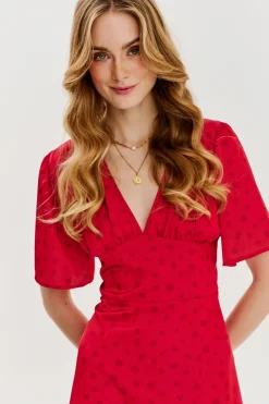 Sukienka midi Mulberry Charm