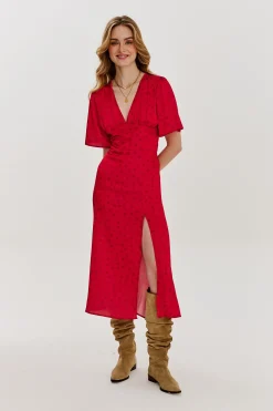Sukienka midi Mulberry Charm