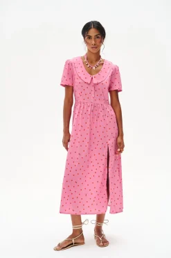 Sukienka midi Pink Pomodorini