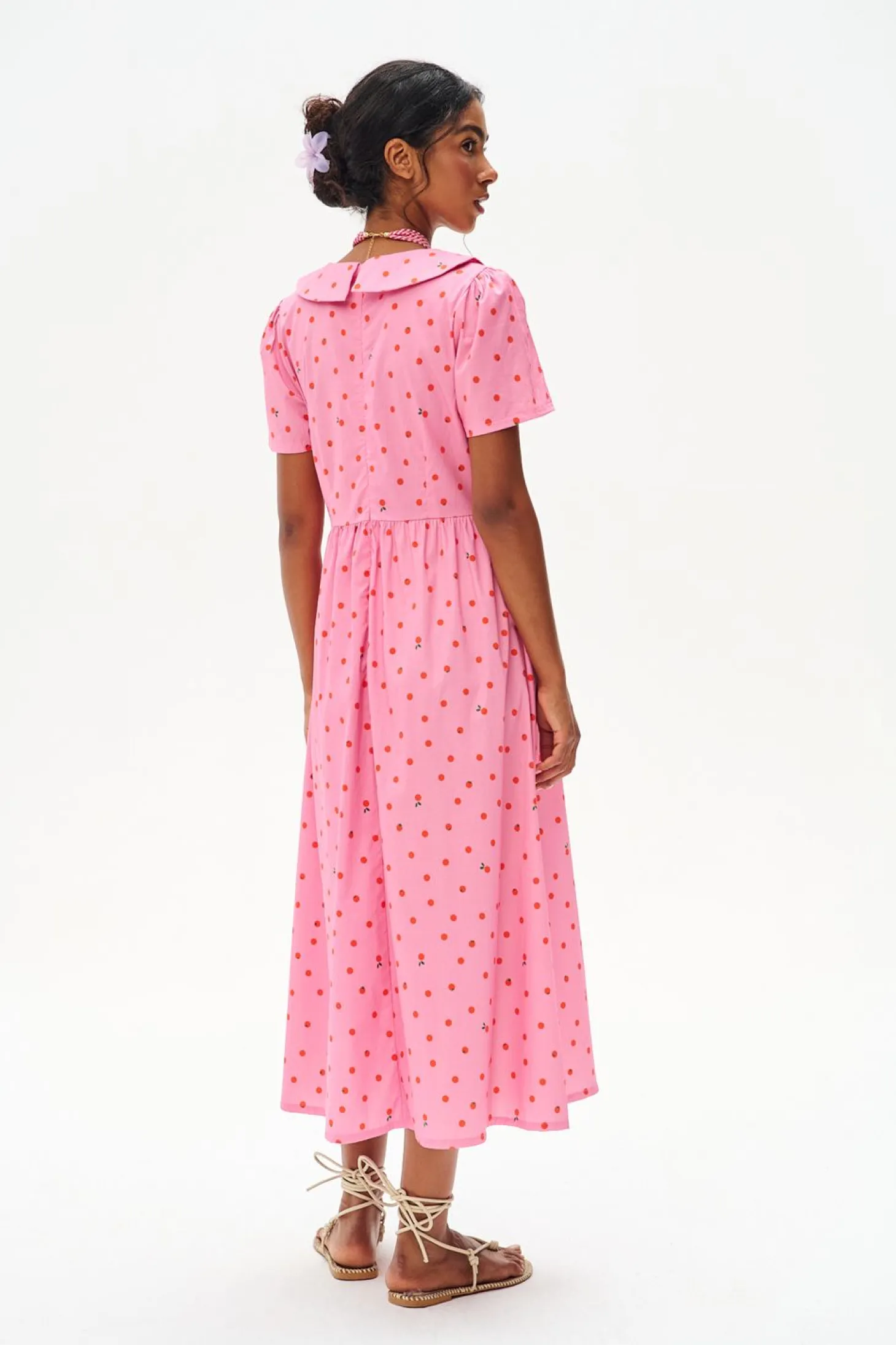 Sukienka midi Pink Pomodorini