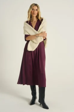 Sukienka midi Plum Affair