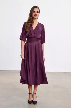 Sukienka midi Plum Affair