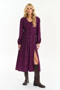 Sukienka midi Plum Funghetti